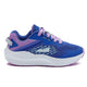 Medium Blue/Light Purple/Teal Green